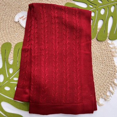 Saída de Maternidade Trança - Vermelho